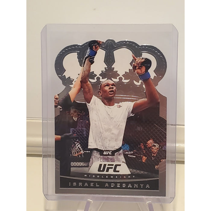 2021 Panini Chronicles Crown Royale UFC Israel Adesanya #12 MMA