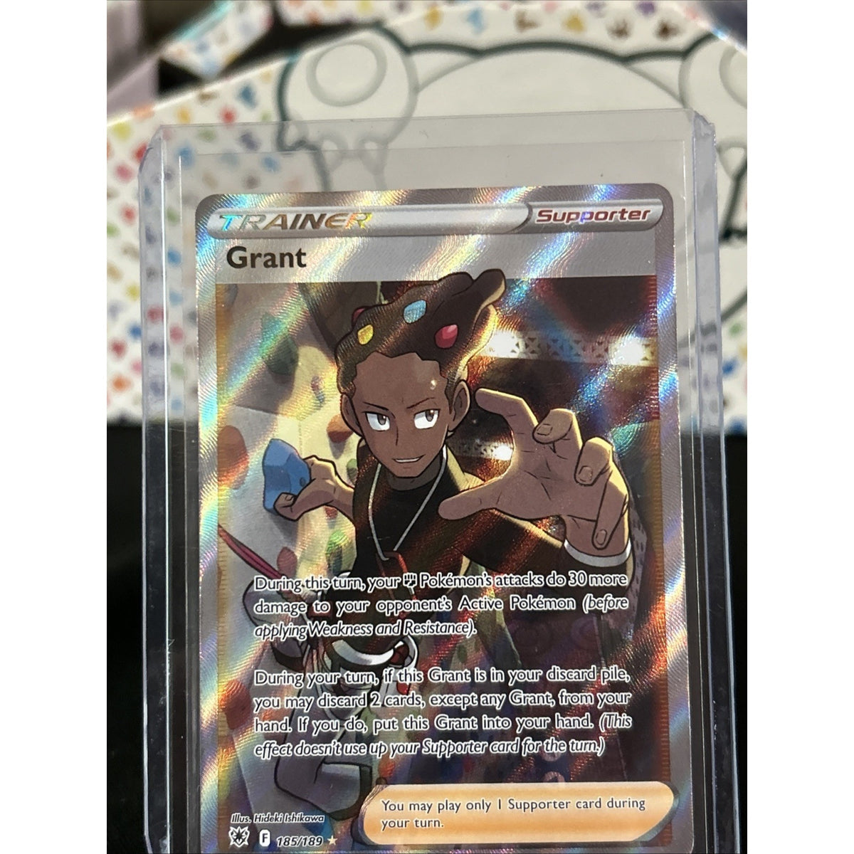 Grant (Full Art) 185/189 Swsh10: Astral Radiance Holo - Top Loaded - Pack Fresh