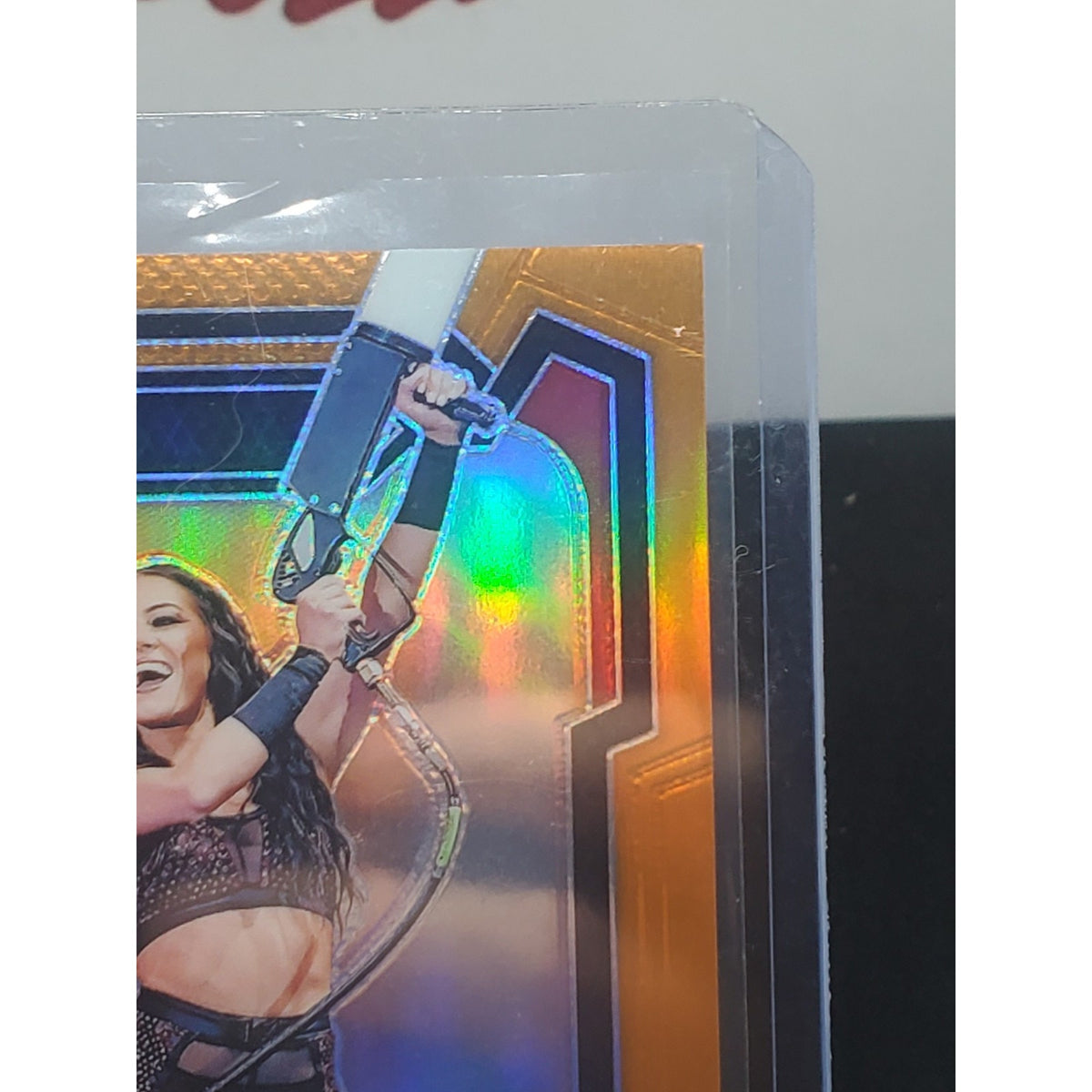 2024 Panini Prizm WWE Katana Chance Orange Prizm 55/99 #117