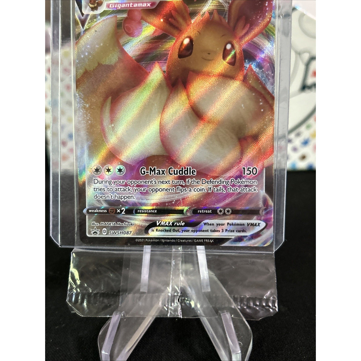 Eevee VMAX - SWSH087 - Pokemon Sword & Shield Promo FACTORY SEALED Ultra Rare NM