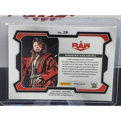 2024 Panini Prizm WWE Pandora Shinsuke Nakamura /199 #29