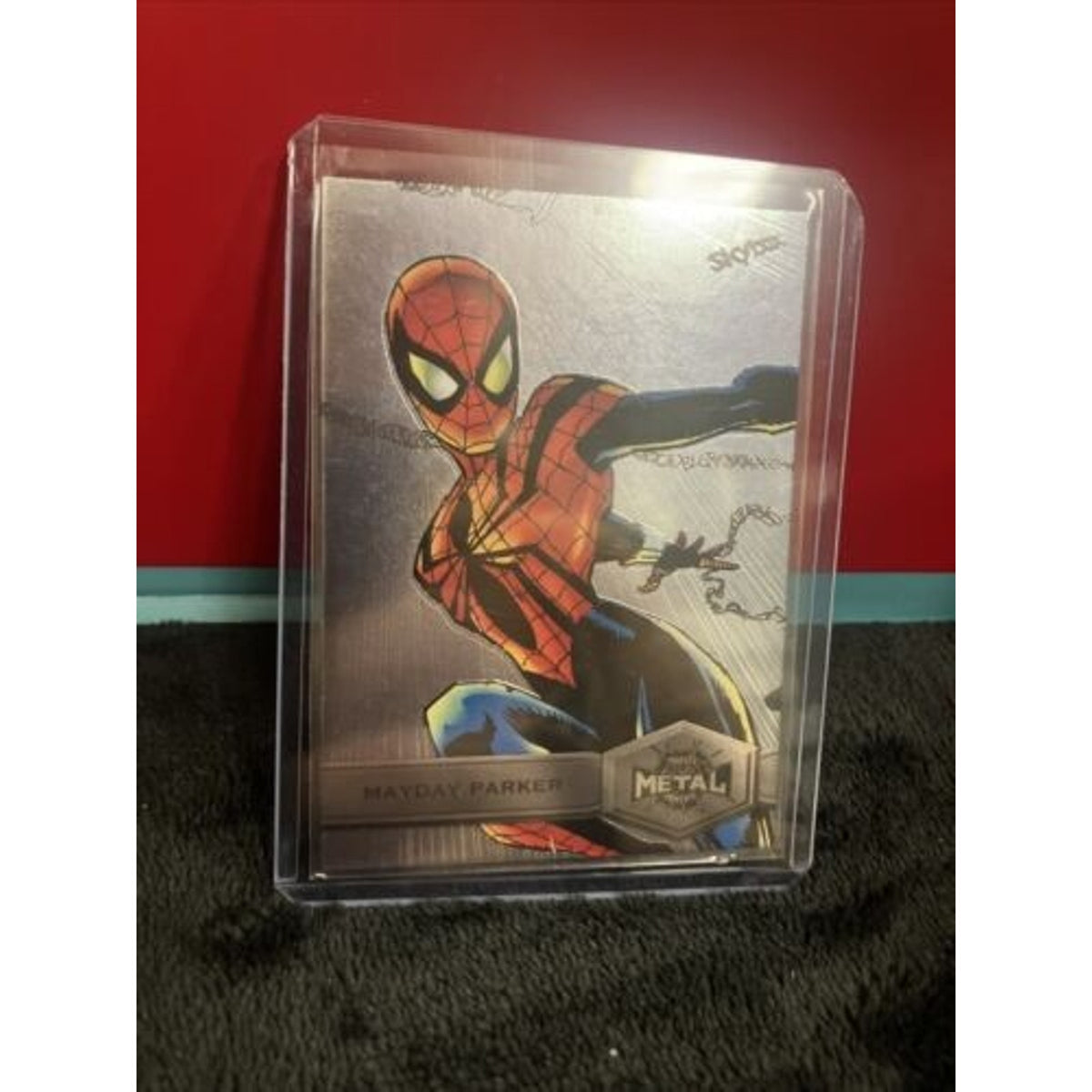 Upper Deck Marvel Metal Universe Spider-Man 2021 Mayday Parker #150 Pack Fresh