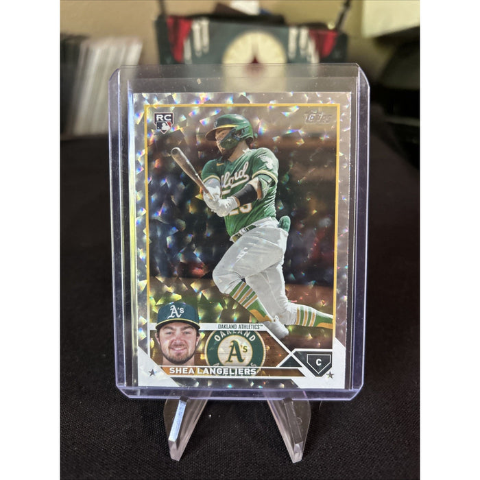 Shea Langeliers 2023 Topps Silver Pattern Foilboard Super Box 127 RC - Pack New