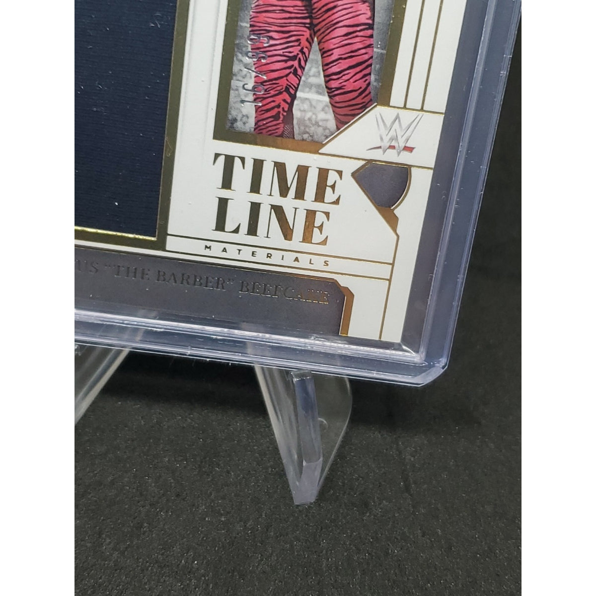 2024 Panini National Treasures WWE - Timeline Materials Brutus "The Barber"...