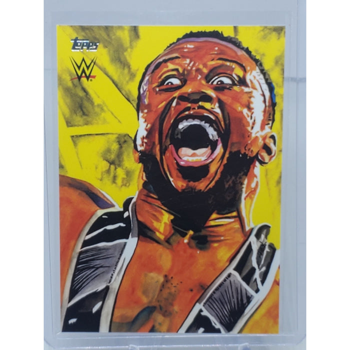 2021 WWE Undisputed Rob Schamberger Illustrations #RS-2 Big E