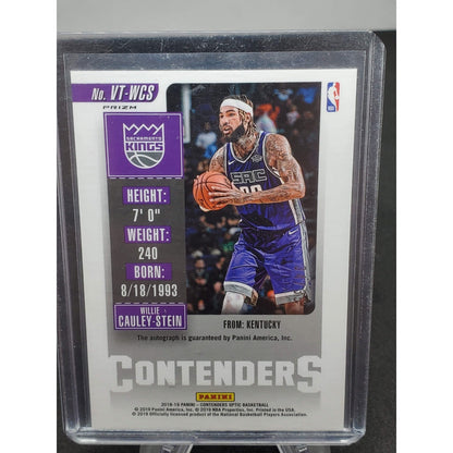 2018-19 Panini Contenders Optic - Veteran Ticket Autographs Prizms Willie...