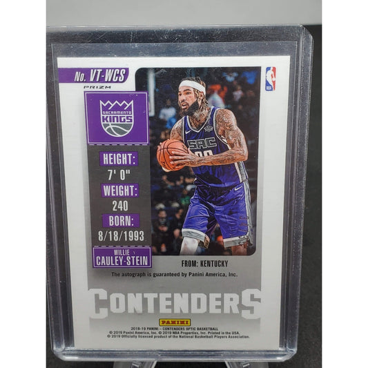 2018-19 Panini Contenders Optic - Veteran Ticket Autographs Prizms Willie...