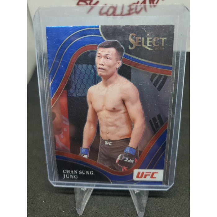 Octagonside BLUE UFC CHAN SUNG JUNG 2022 Panini Select Retail BLUE #275