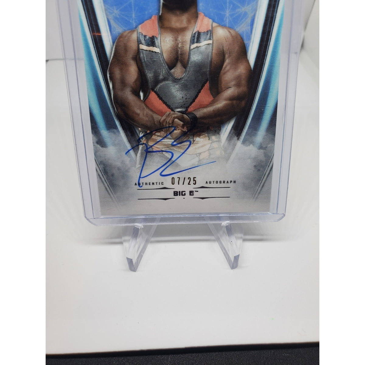 2020 Topps WWE Undisputed Autographs Silver #A-BE Big E #/25 JA