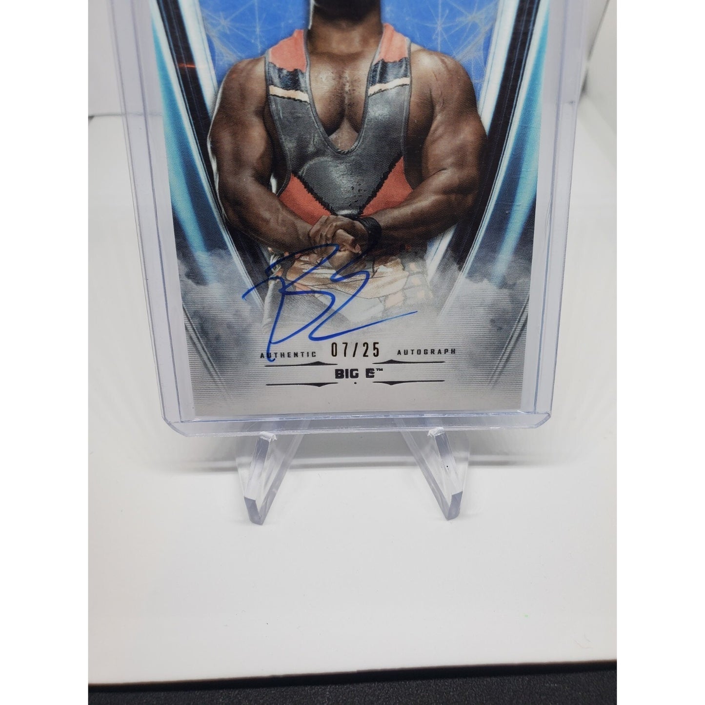 2020 Topps WWE Undisputed Autographs Silver #A-BE Big E #/25 JA