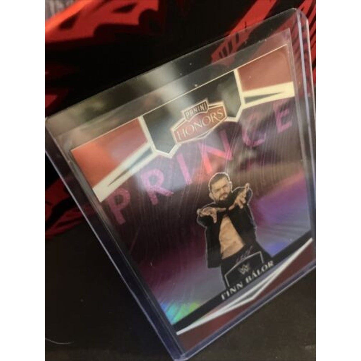 FInn Balor 2023 Panini Chronicles WWE HONORS PINK PRIZM SP /199 - Pack Fresh New
