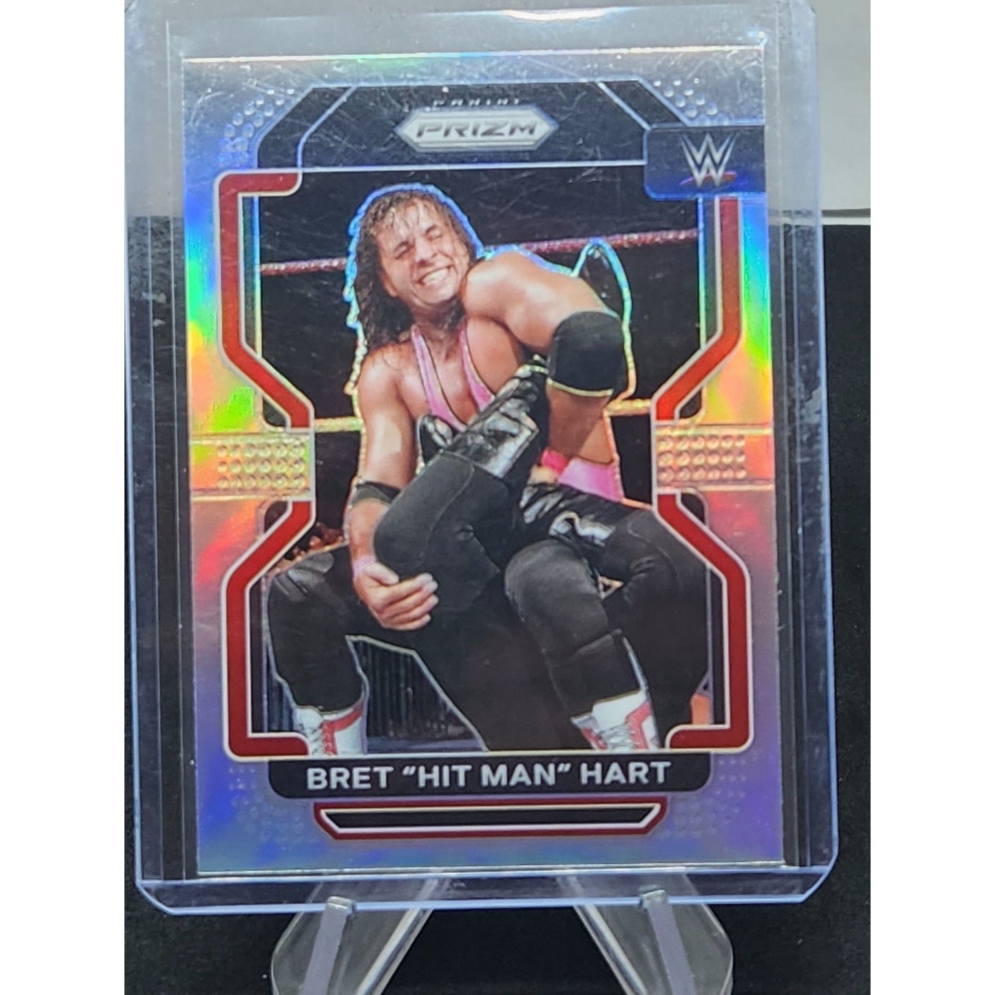 2022 Panini Prizm WWE - Silver Prizm #198 Bret Hart