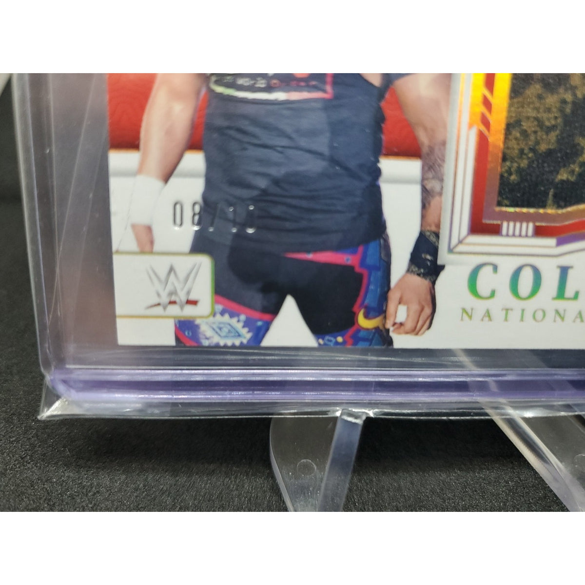 2024 WWE National Treasures Cruz Del Toro Colossal Logo Patch /10 #CL-CDT