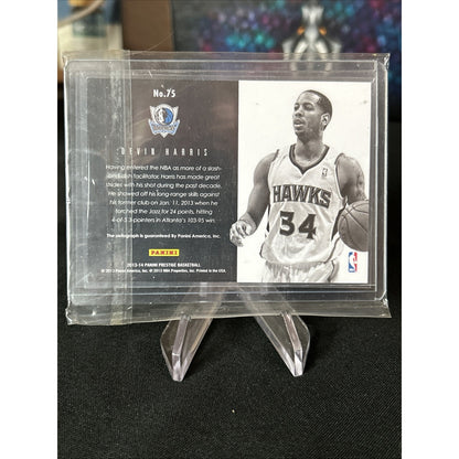 2013-14 Panini Prestige Bonus Shots Auto Red 01/25 Devin Harris #75 Auto