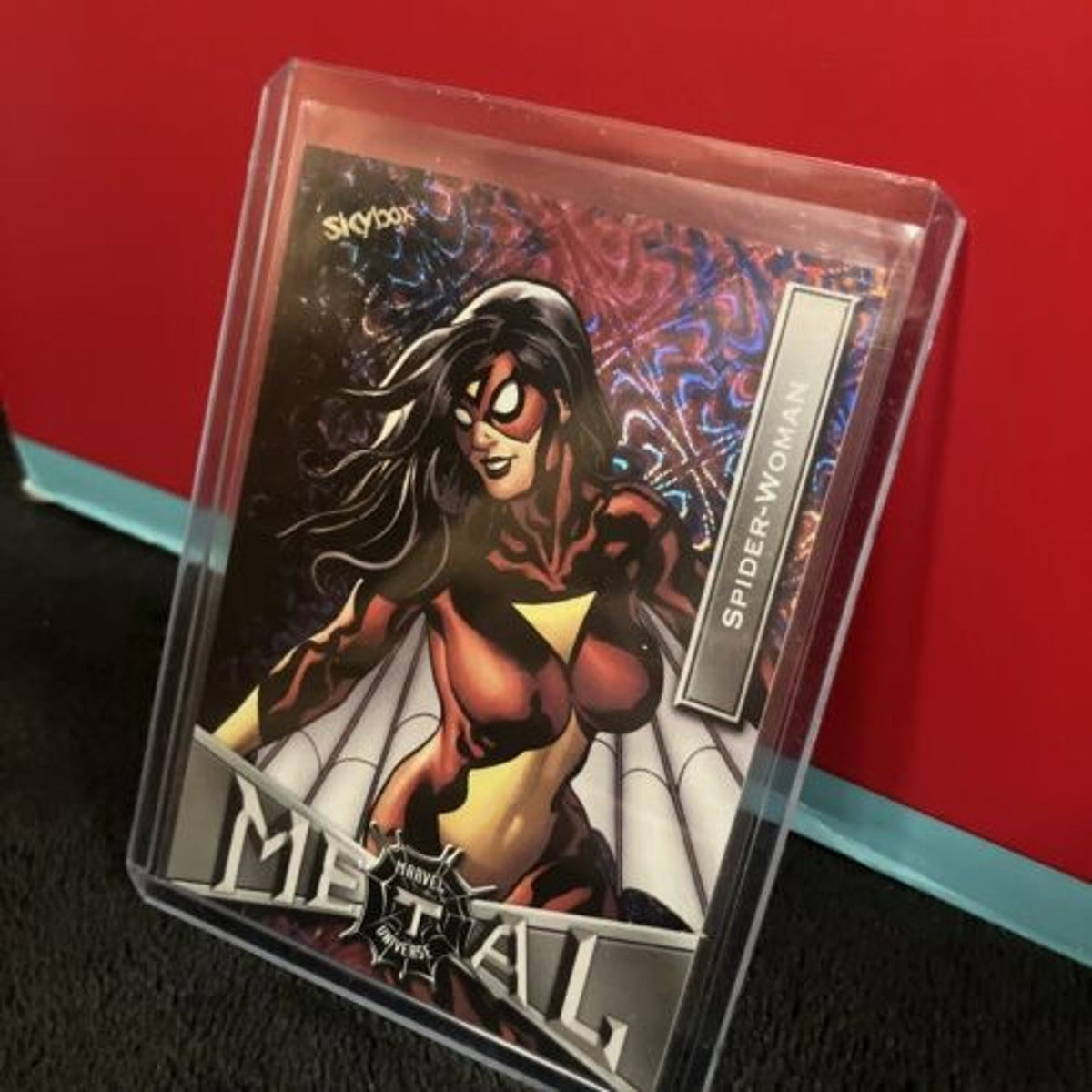 Skybox Marvel Metal Universe Spider Woman 2021 #87 GRANDIOSE! Pack Fresh New