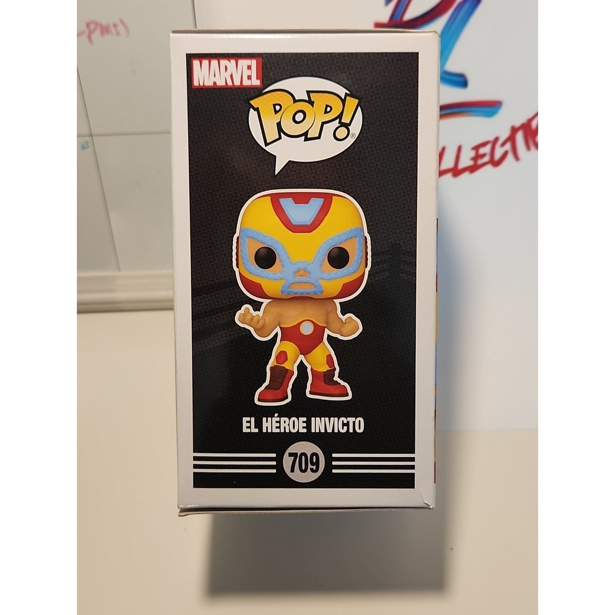 Marvel Luchadores El Heroe Invicto Iron Man Funko POP Vinyl Figure #709