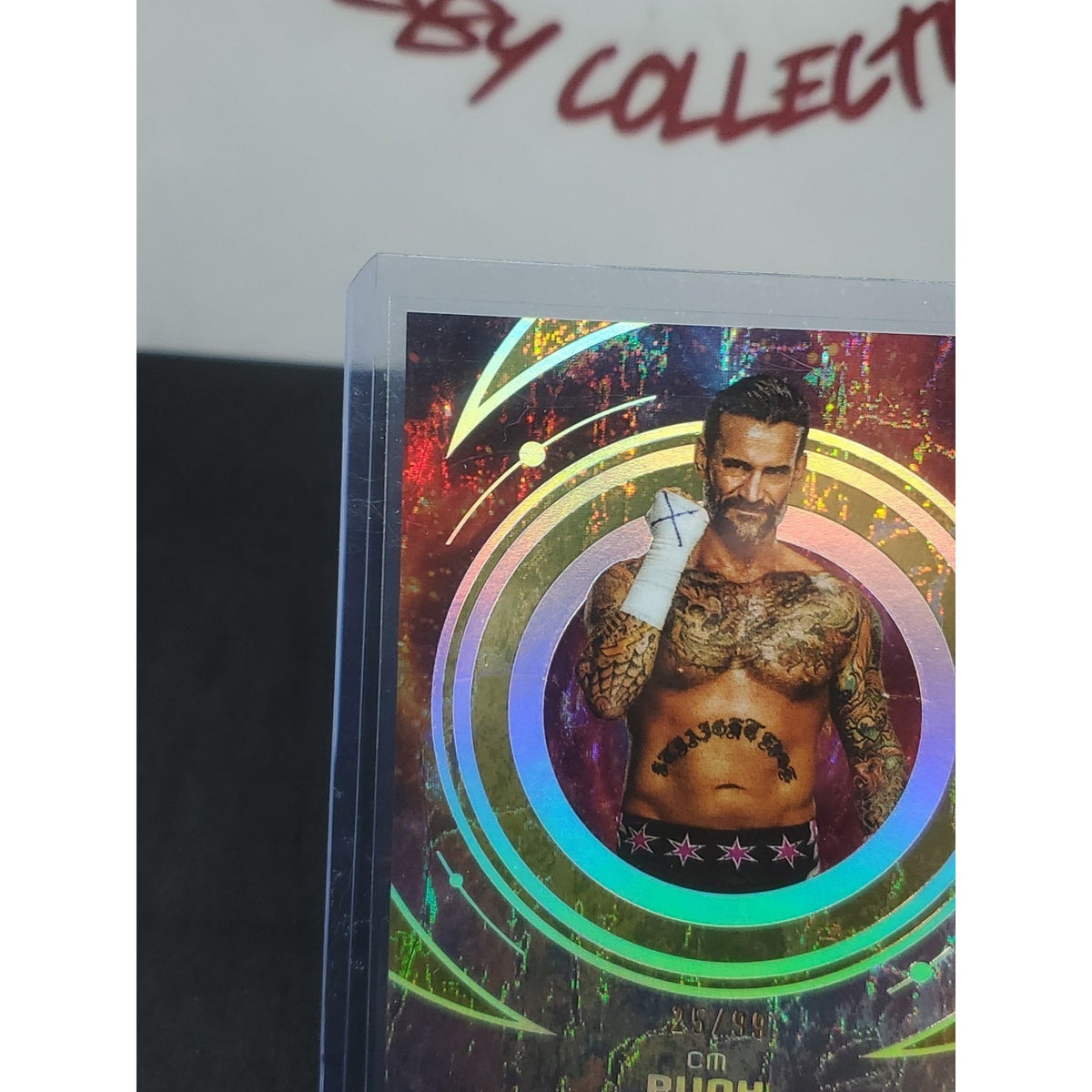 2025 Topps WWE Universe CM PUNK /99 Raw #42