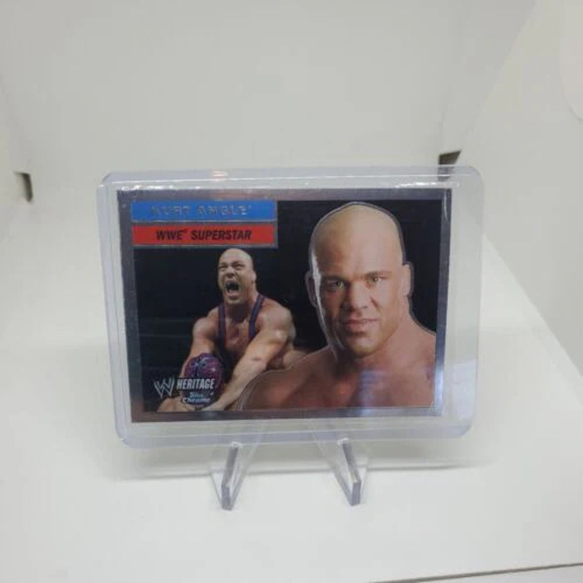 Topps Heritage Chrome 2006 #23 Kurt Angle WWE Superstar