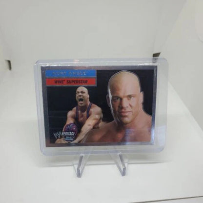 Topps Heritage Chrome 2006 #23 Kurt Angle WWE Superstar