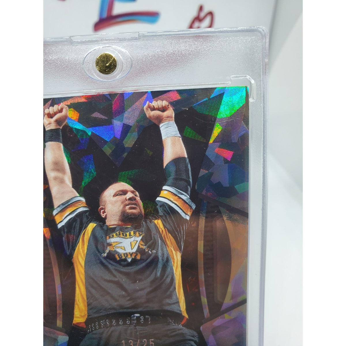 2023 Panini Chronicles Certified WWE BUBBA RAY DUDLEY Cracked Ice HOLO! #13/25!!