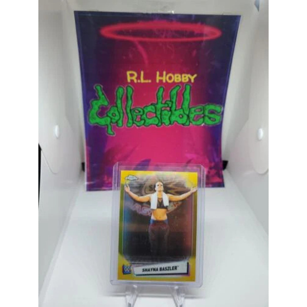 2021 Topps Chrome WWE Shayna Baszler Gold Refractor /50