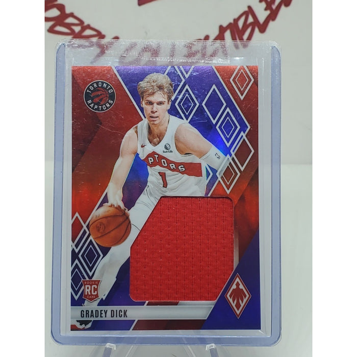 2023-24 Panini Phoenix - Rookie Jumbo Memorabilia Gradey Dick #RJM-DCK Purple...