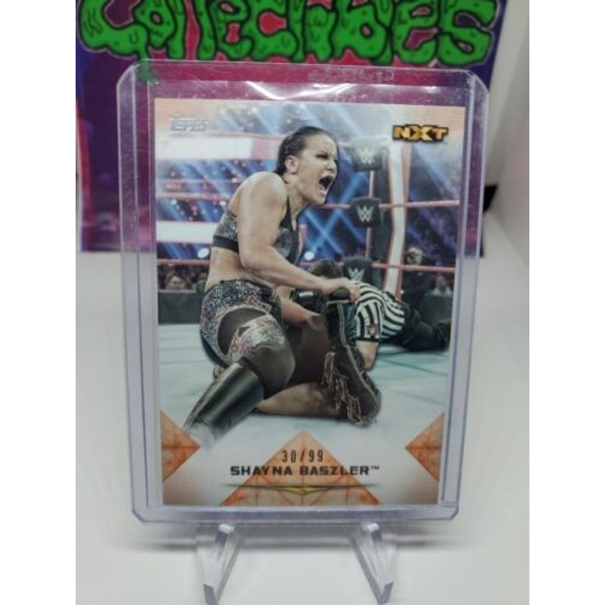 2020 TOPPS WWE UNDISPUTED SHAYNA BASZLER NXT ORANGE #ed #/99
