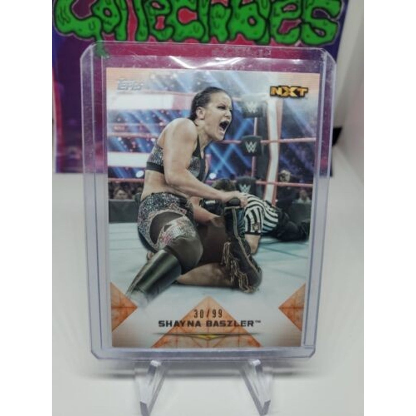 2020 TOPPS WWE UNDISPUTED SHAYNA BASZLER NXT ORANGE #ed #/99