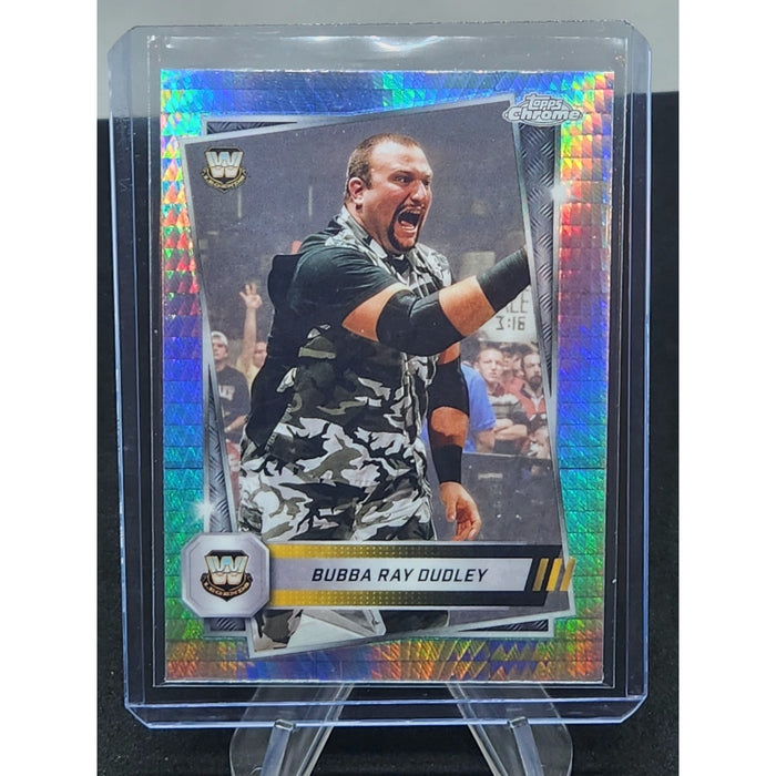 BUBBA RAY DUDLEY 2025 Topps Chrome WWE Refractor Prism #9