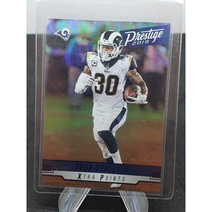2019 Panini Prestige - Todd Gurley II #167 Xtra Points Purple /100