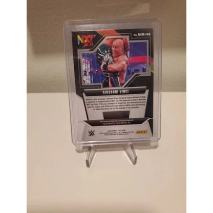 WWE Panini NXT 2.0 Giovanni Vinci Relic 2022