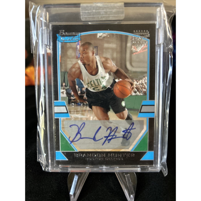 Brandon Hunter 2003-04 Bowman Signature Edition Autograph #108 1223/1250