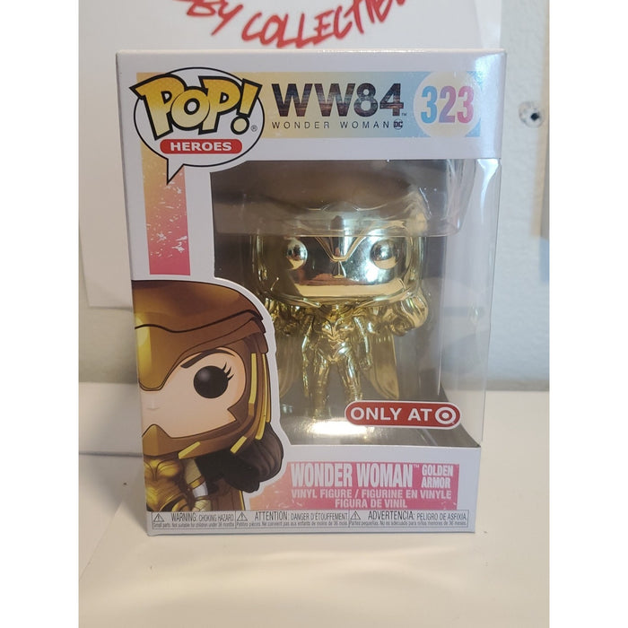 Funko Pop DC Wonder Woman Golden Armour #323 Target Exclusive