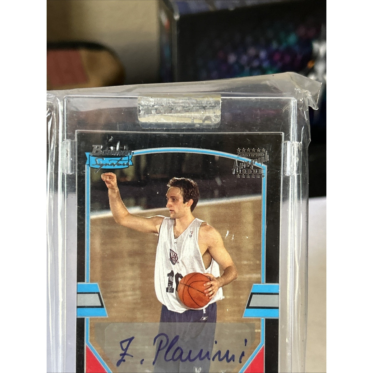 2003-04 Bowman Signature - #72 Zoran Planinic /1250 (AU, RC) Topps sealed