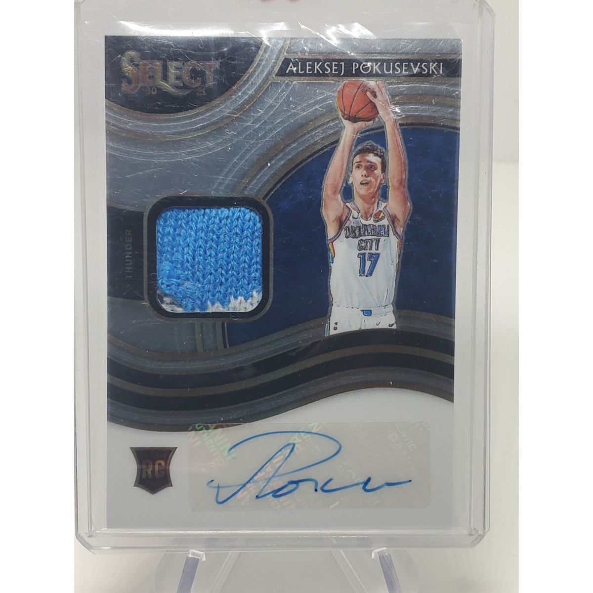 2020-21 Panini Select - Rookie Jersey Autographs Aleksej Pokusevski #RJA-POK...