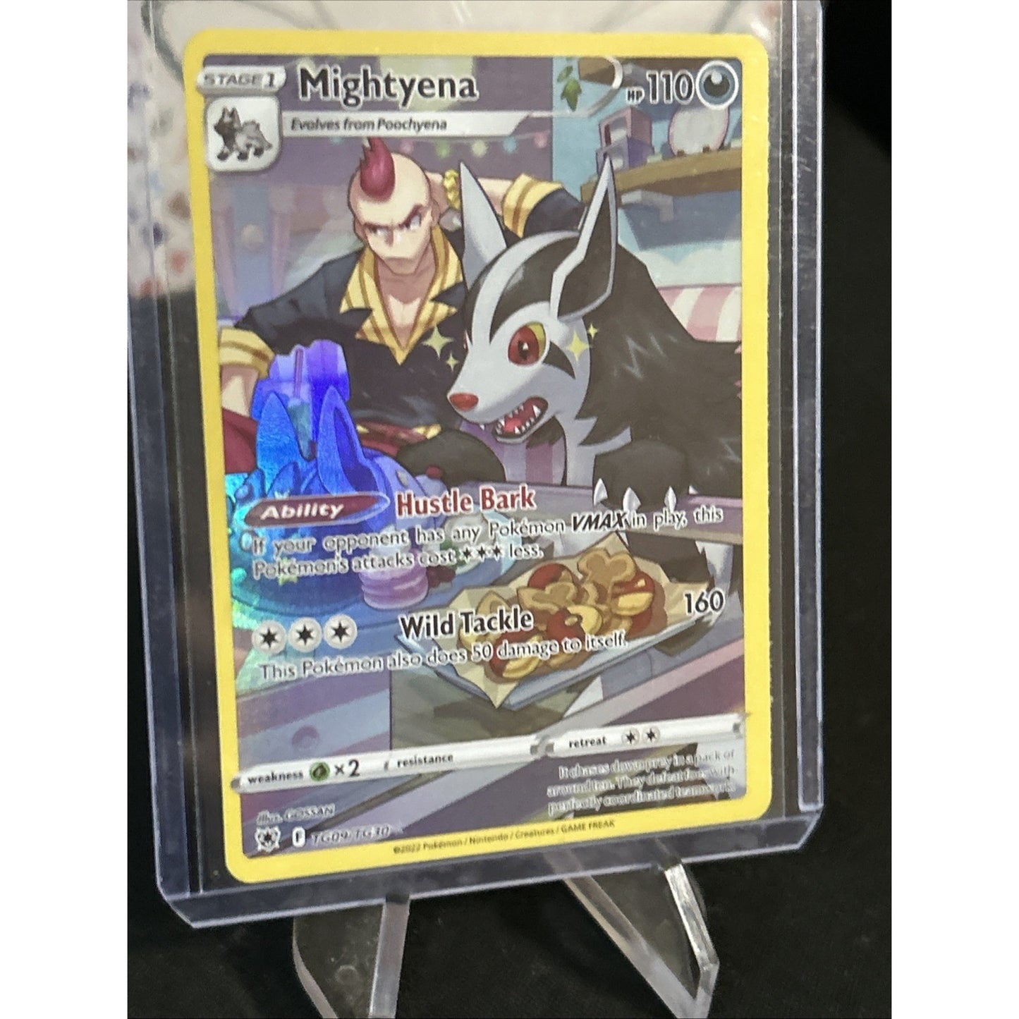 Mightyena TG09/TG30 Full Art Astral Radiance Pokemon TCG Card NM - Mint