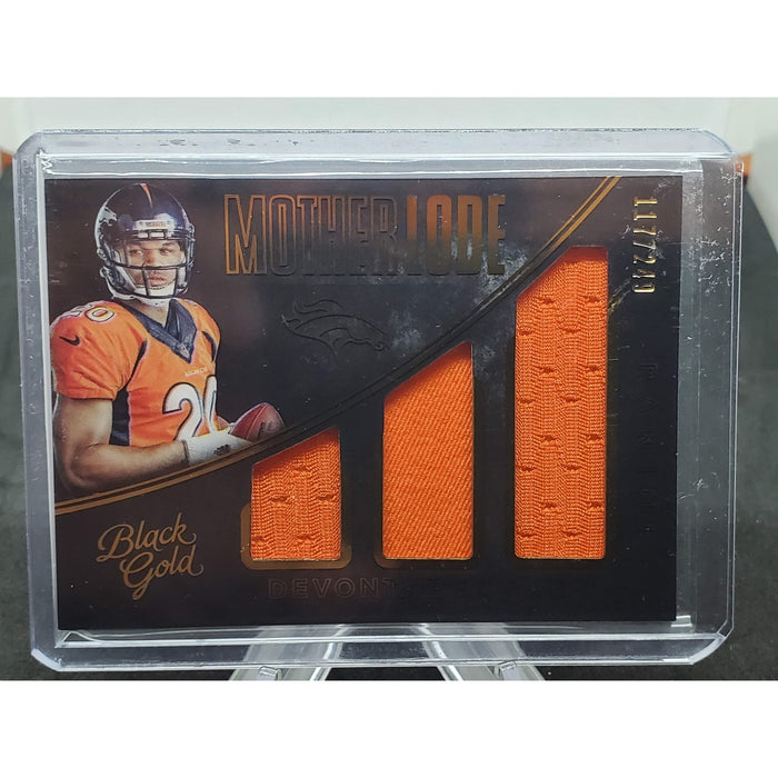 2016 Panini Black Gold - Mother Lode Triple Memorabilia Devontae Booker #ML8...
