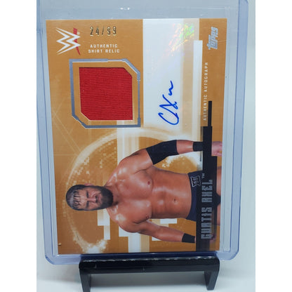 2017 Topps WWE Undisputed - Autograph Relics Michael Mcgillicutty #UAR-CU /99...