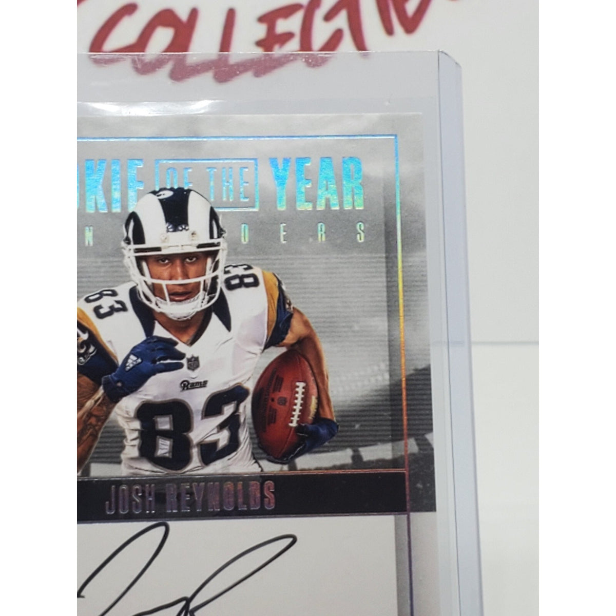 Josh Reynolds Rookie Auto 2017 Panini Contenders #199 Texas A&M Rams Lions