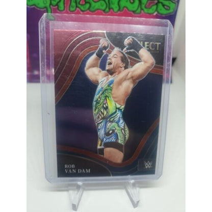 2022 WWE SELECT RETAIL BLASTER EXCLUSIVE RED & BLUE ROB VAN DAM RINGSIDE SP