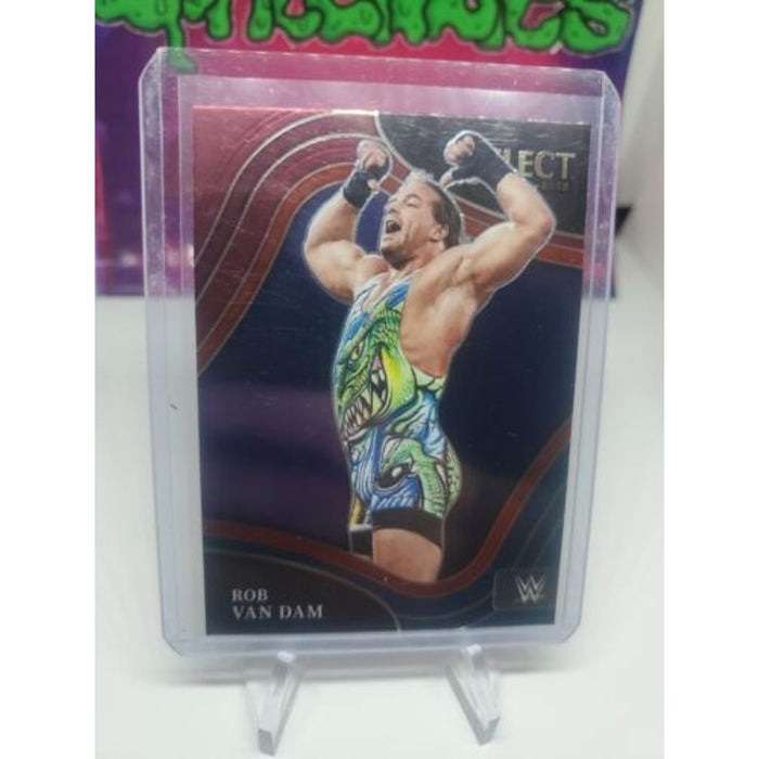 2022 WWE SELECT RETAIL BLASTER EXCLUSIVE RED & BLUE ROB VAN DAM RINGSIDE SP