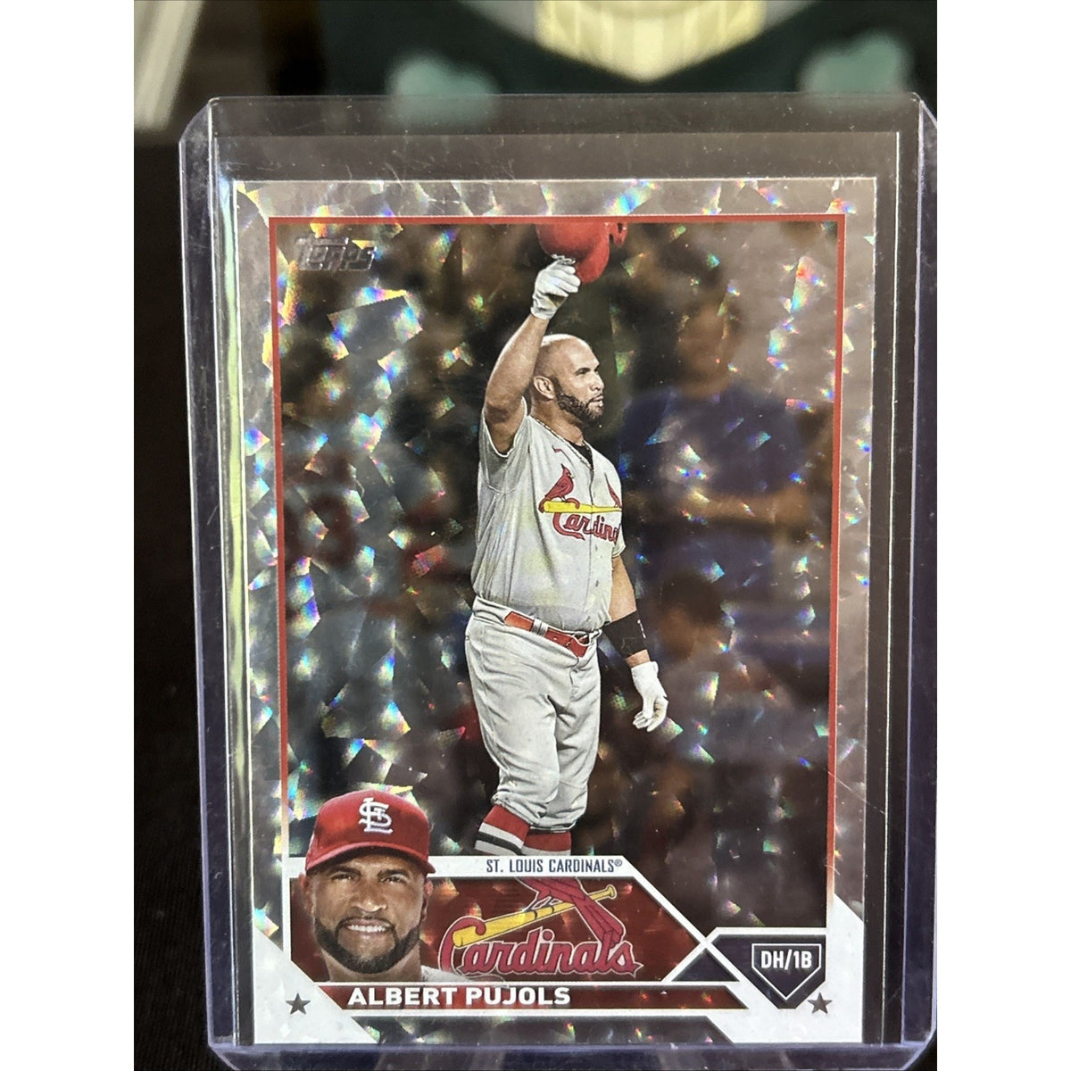 2023 Topps Series 1 - Albert Pujols #5 Collectors Super Box Silver Foil Board M