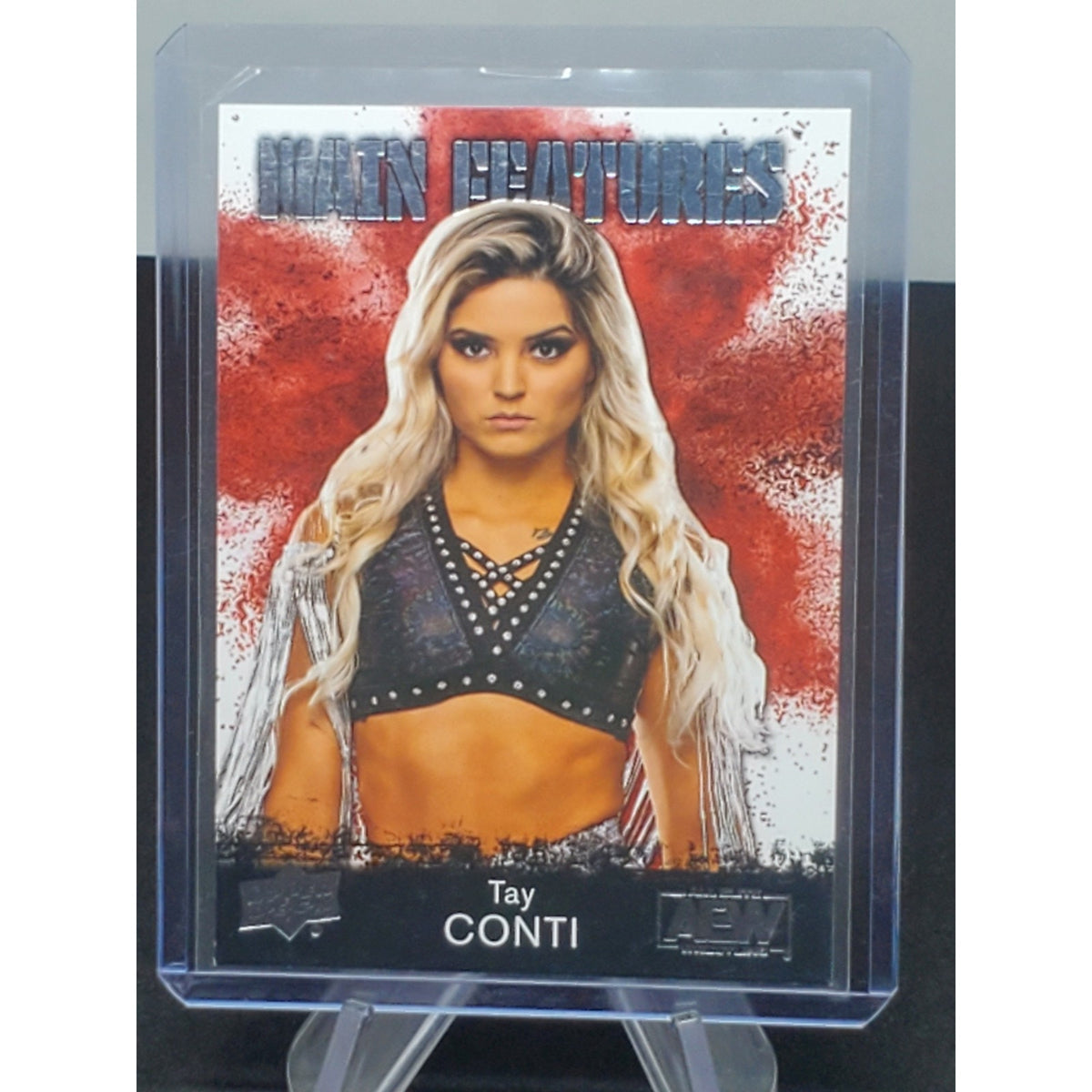 2021 Upper Deck AEW All Elite Wrestling Main Features Tay Conti