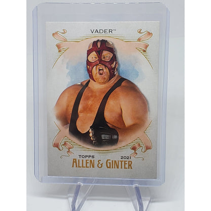 2021 Topps Heritage WWE Allen & Ginter #AG-29 Vader wrestling card