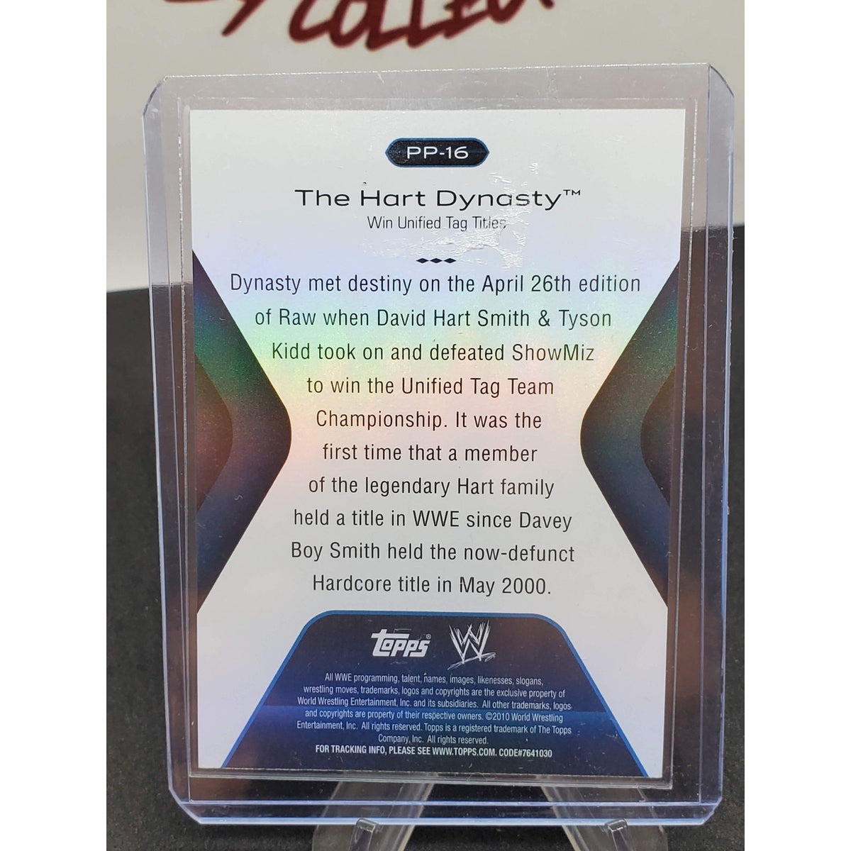 The Hart Dynasty - 2010 Topps Platinum WWE Platinum #/499 Rainbow Parallel