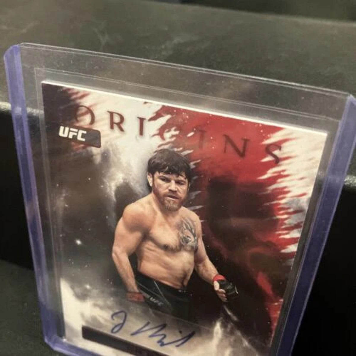 Origins Red Foil Auto SP Jim Miller 2023 Panini Chronicles UFC #OA-JML Pack New