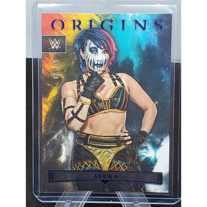 ASUKA 2023 Panini Chronicles WWE Origins SP Blue /99