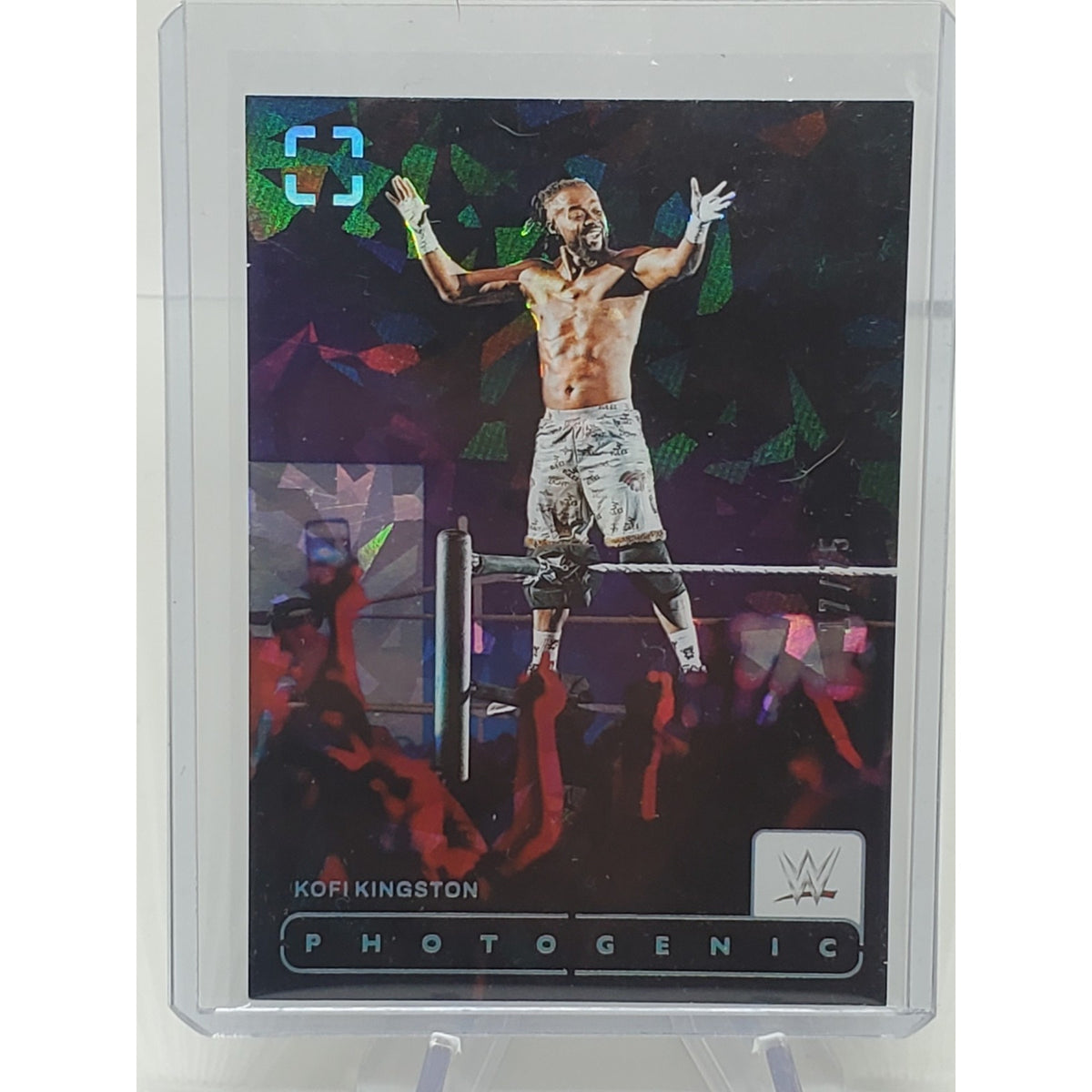Kofi Kingston 2024 Panini Photogenic WWE #130 Diamond 17/75