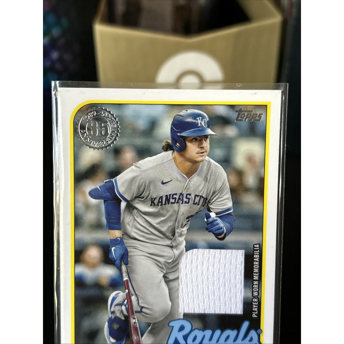 2024 Topps Series 1 - 1989 Topps Relics #89BR-NP Nick Pratto (MEM) / Pack Fresh