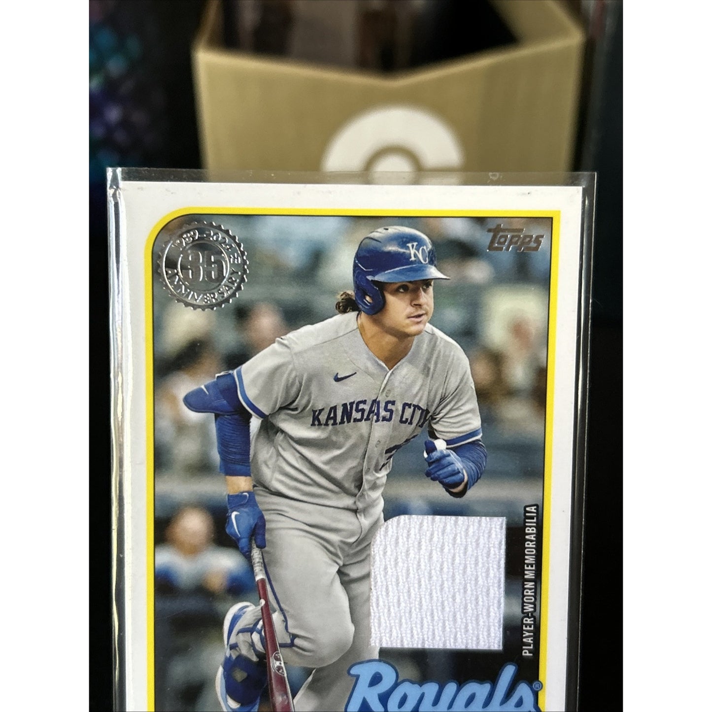 2024 Topps Series 1 - 1989 Topps Relics #89BR-NP Nick Pratto (MEM) / Pack Fresh